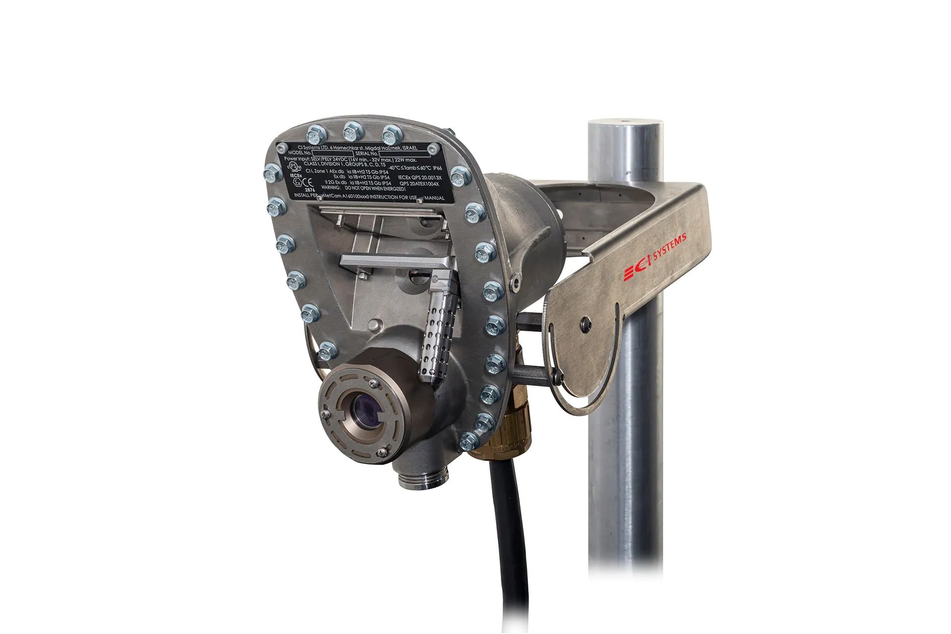 MetCam - взрывозащищённый тепловизор для поиска утечек метана